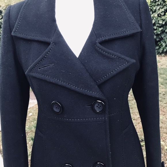 Winter black coat HUNA size 36 - Picture 3 of 8